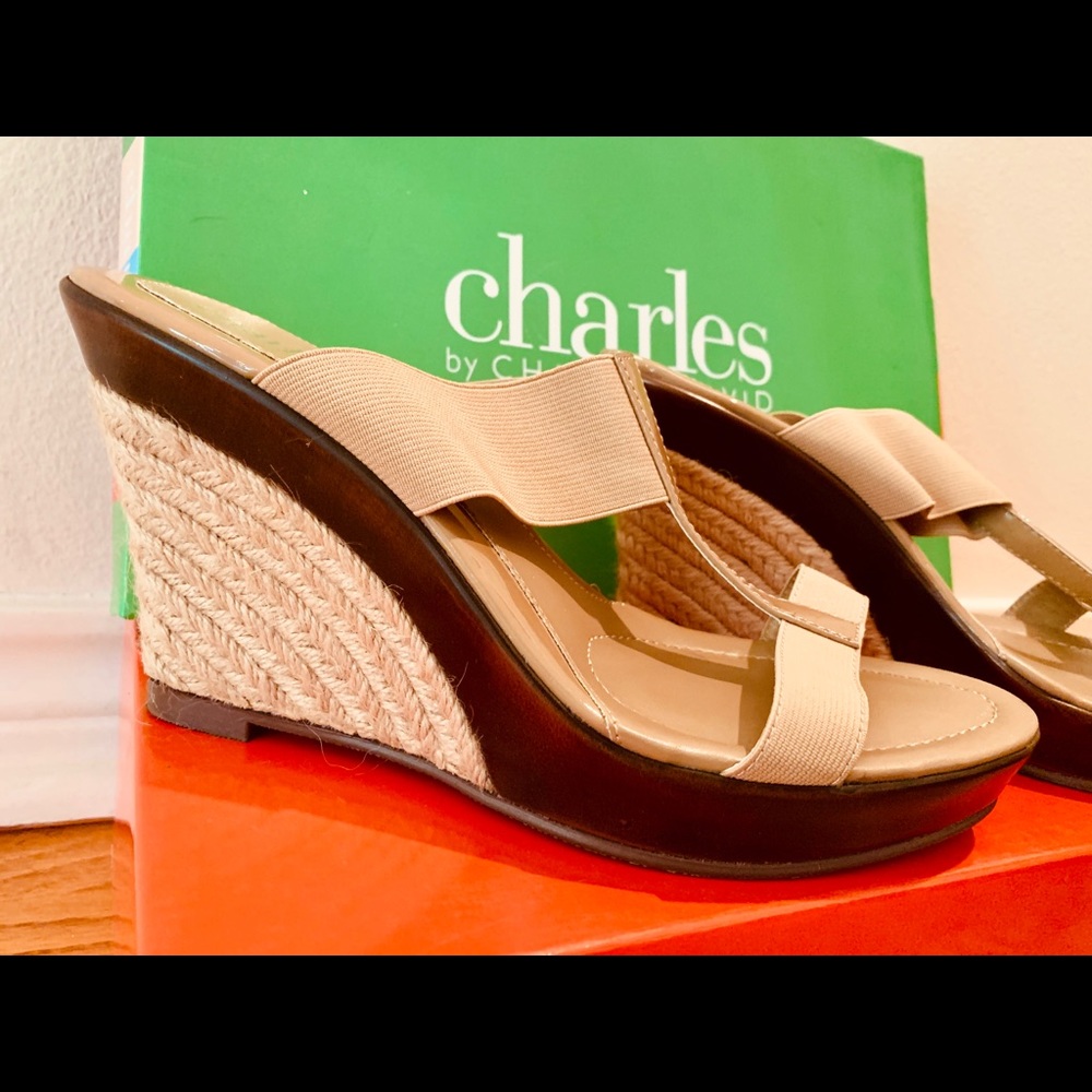 Charles by Charles David Wedge Sandals